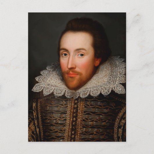 William Shakespeare Postkarte (Vorderseite)