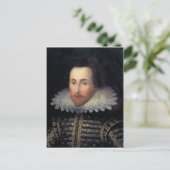william shakespeare postkarte (Stehend Vorderseite)
