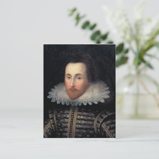 william shakespeare postkarte (Stehend Vorderseite)