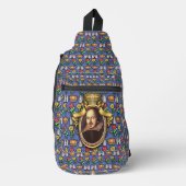 William Shakespeare Print Cut Sew Bag Crossbody Bag (Vorderseite)
