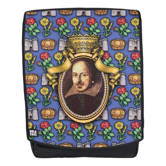 William Shakespeare Rucksack (Vorderseite)