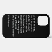 William Shakespeare`s Hamlet Case-Mate iPhone Hülle (Rückseite (Horizontal))