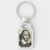William Shakespeare Schlüsselanhänger (Vorderseite)