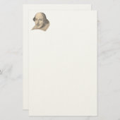 William Shakespeare Stationery Briefpapier (Vorne/Hinten)