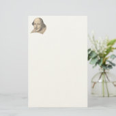 William Shakespeare Stationery Briefpapier (Stehend Vorderseite)