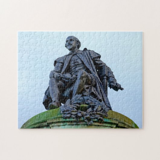 William Shakespeare-Statue Puzzle (Horizontal)