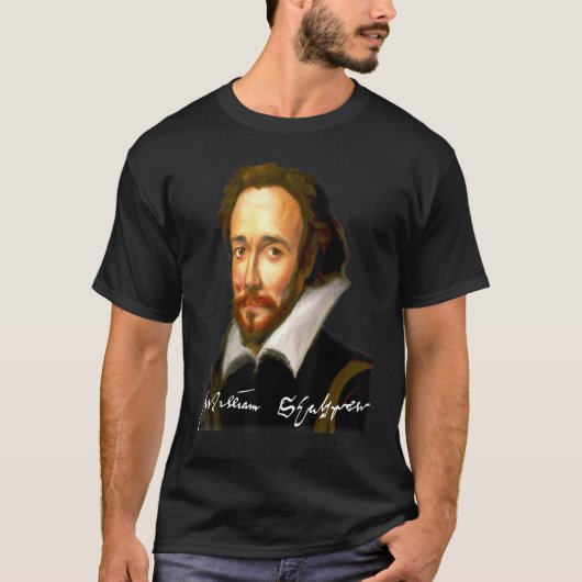 William Shakespeare T-Shirt (Vorderseite)