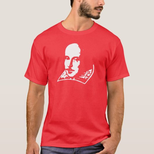 William Shakespeare T-Shirt (Vorderseite)