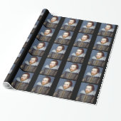 William Shakespeare Theme Wrapping Paper Geschenkpapier (Ungerollt)