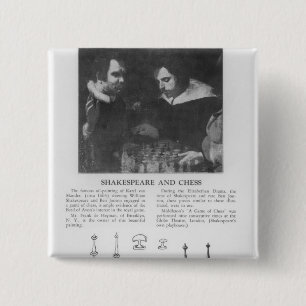 William Shakespeare und Ben Jonson Button