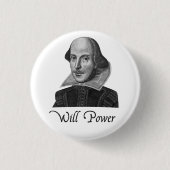 William Shakespeare wird Power Button (Vorderseite)