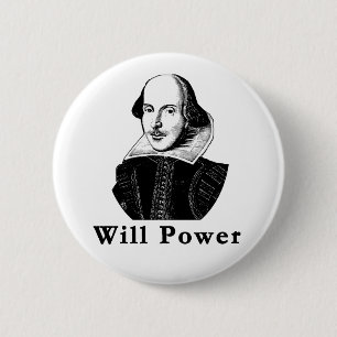 William Shakespeare WIRD POWER T-Shirts Button