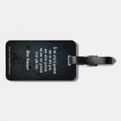 William Shakespeare Zitat - Groß Gepäckanhänger (Rückseite horizontal)