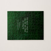 William Shakespeare Zitat über Möglichkeiten Puzzle (Horizontal)