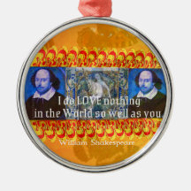 William Shakespeare Zitat zur romantischen LIEBE