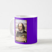 William- Shakespearebild-Tasse Kaffeetasse (Vorderseite Links)