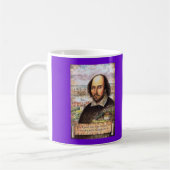 William- Shakespearebild-Tasse Kaffeetasse (Links)