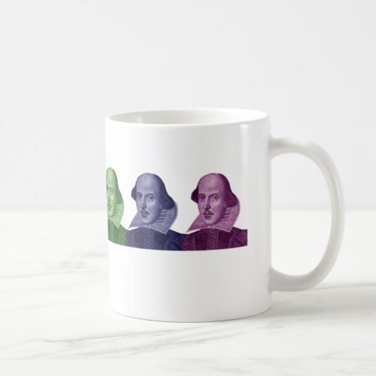 William- ShakespearefarbTasse!! Kaffeetasse (Rechts)