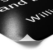 William Shakespeares "Hamlet" Fotodruck (Ecke)