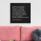 William Shakespeares "Hamlet" Leinwanddruck (Insitu (Wohnzimmer))
