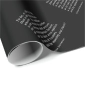 William Shakespeares "Hamlet"-Schleifpapier Geschenkpapier (Rolleneckpunkt)