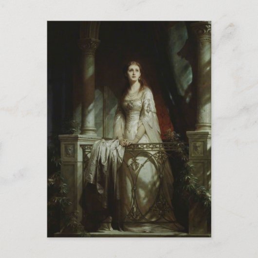 William Shakespeares Julia Postkarte (Vorderseite)