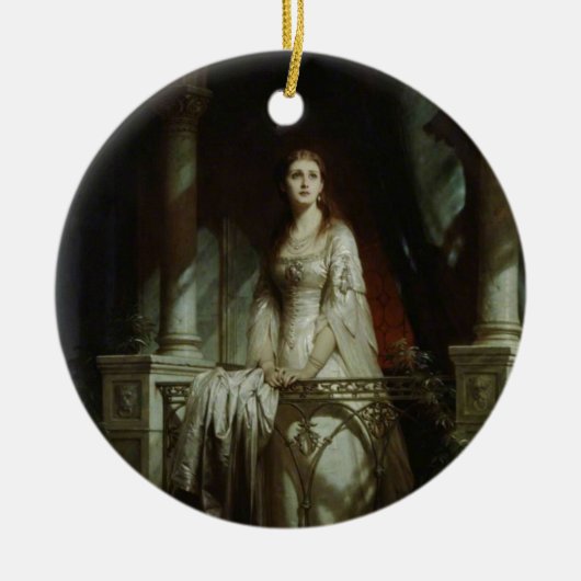 William Shakespeares Juliet Keramikornament (Vorne)