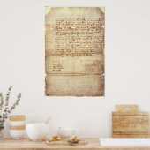 William Shakespeares Wille Poster (Küche)