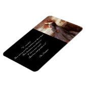 William Shakespeares Zitat zum Tempest Magnet (Linke Seite)