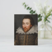 William Shakespere YOUNG Postkarten (Stehend Vorderseite)