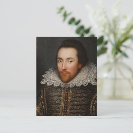William Shakespere YOUNG Postkarten (Stehend Vorderseite)