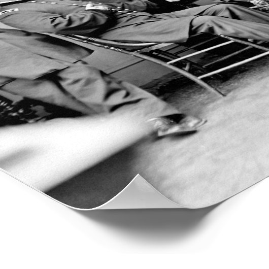 William Sherman und seine Generäle Poster (Ecke)