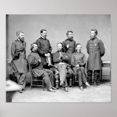 William Sherman und seine Generäle Poster (Vorne)