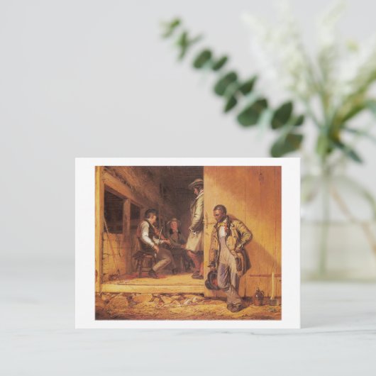 William Sidney überragt den Power der Musik Postkarte (Stehend Vorderseite)