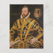 William Somerset 3rd Earl of Worcester Postkarte (Vorderseite)