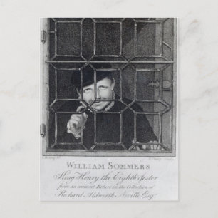 William Sommers, graviert von R. Clamp, 1794 Postkarte