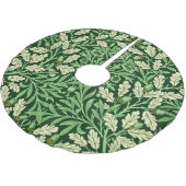 William spiegelt Eicheln und Eichenblätter Frühlin Polyester Weihnachtsbaumdecke (Schrägansicht)