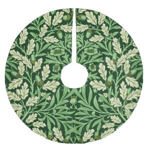 William spiegelt Eicheln und Eichenblätter Frühlin Polyester Weihnachtsbaumdecke