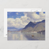 William Stanley Haseltine - Lago Maggiore Postkarte (Vorne/Hinten)