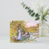 William Stephen Coleman: Das Boot Postkarte (Stehend Vorderseite)