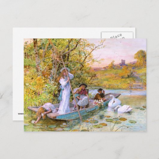 William Stephen Coleman: Das Boot Postkarte (Vorne/Hinten)