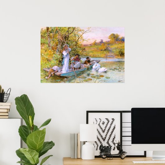 William Stephen Coleman über das Boot Poster (Heimbüro)