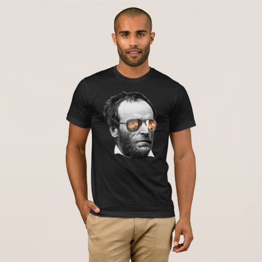 William T. Sherman Watching It Burn - T - Shirt (Vorne ganz)
