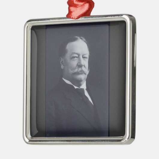 William Taft 27. Präsident Silbernes Ornament (Links)