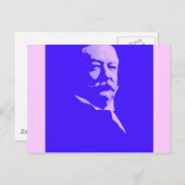 William Taft Postkarte (Vorne/Hinten)