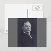 William Taft Postkarte (Vorne/Hinten)