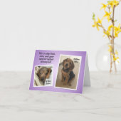 William TCHS Vielen Dank Karte (Gelbe Blume)