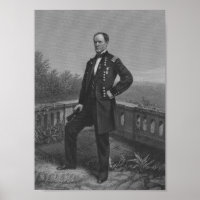 William Tecumseh Sherman Graved Portrait