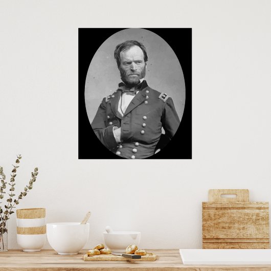 William Tecumseh Sherman Poster (Küche)