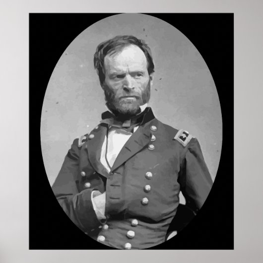 William Tecumseh Sherman Poster (Vorne)